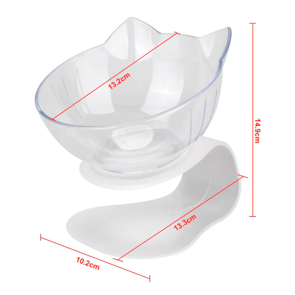 Ergonomic Double Pet Bowl Set โ Non-Slip, Raised Stand for Dogs & Cats