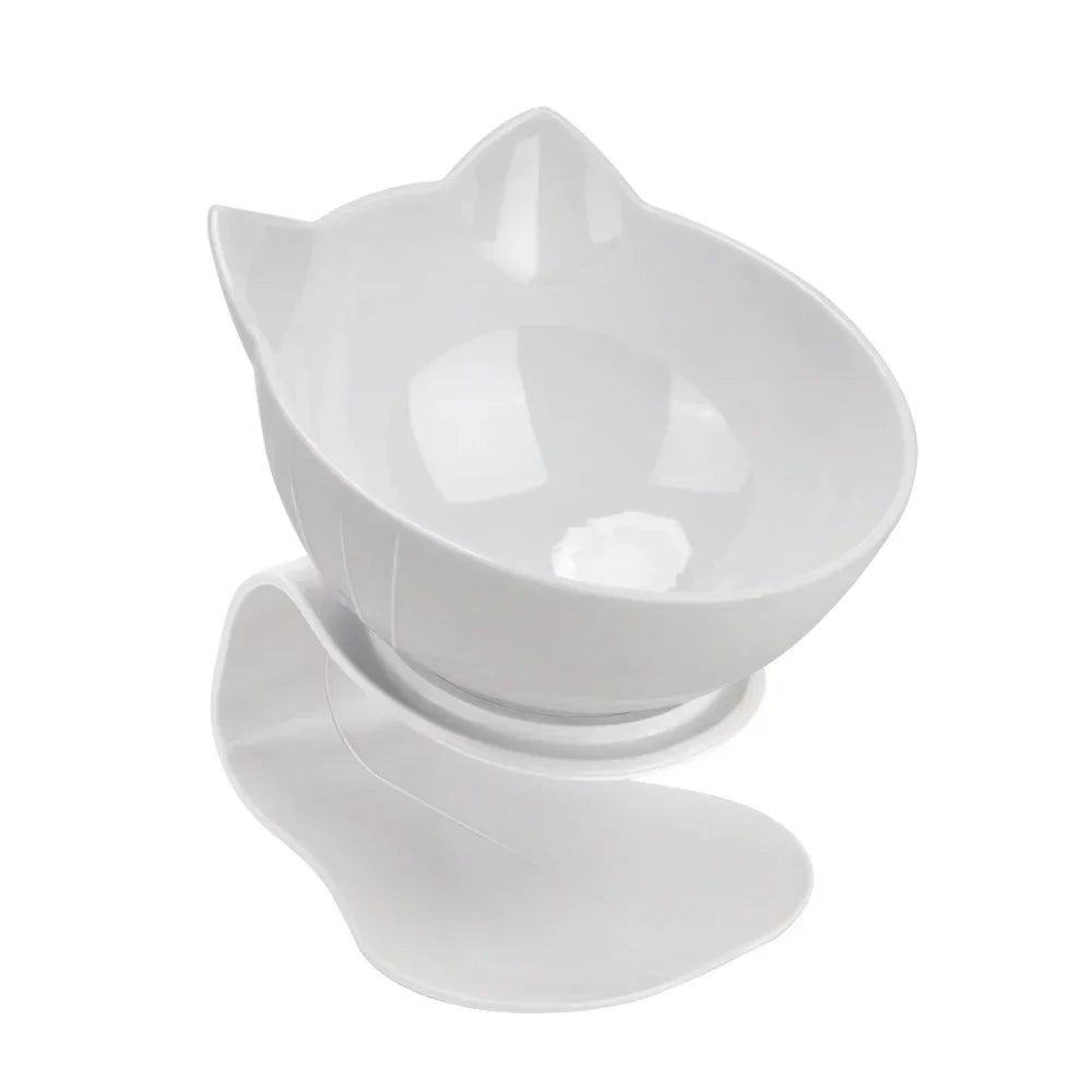 Ergonomic Double Pet Bowl Set โ Non-Slip, Raised Stand for Dogs & Cats